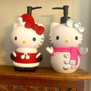 Hello Kitty Christmas Soap Dispenser